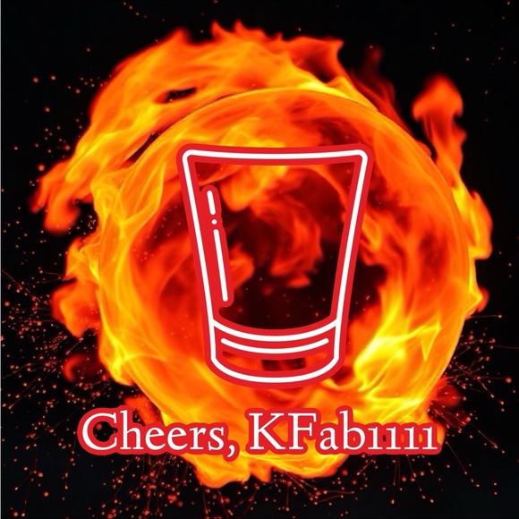 kfab 🔥ball ~ cheers to those that wish us well & those who don’t can go to helll - Picture 1 of 3